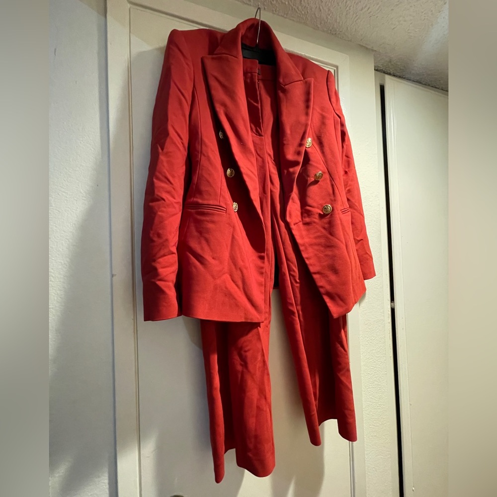 Zara Double Breast Suit Set